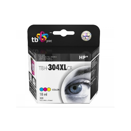 Atrament TB kompat. s HP DJ 3700, Color reman, 18 ml