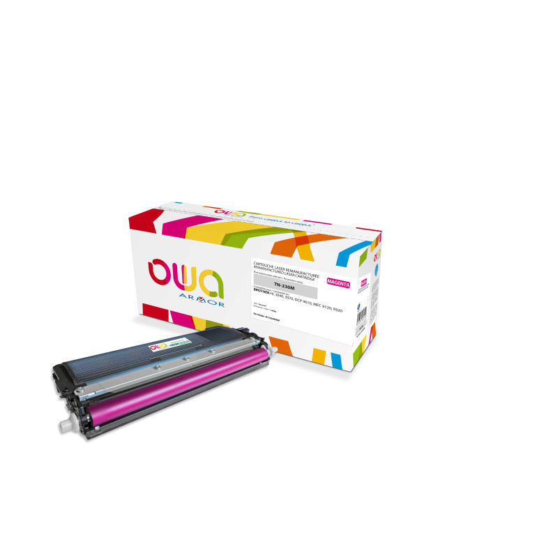 OWA Armor toner kompatibilný s Brother TN-230M, 1400st, červená/magenta