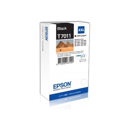 WP4000/4500 Series Ink Cartridge XXL Black 3.4k