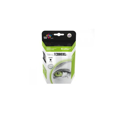 Ink. kazeta TB kompat. s Brother LC 1280XLBK 100%N