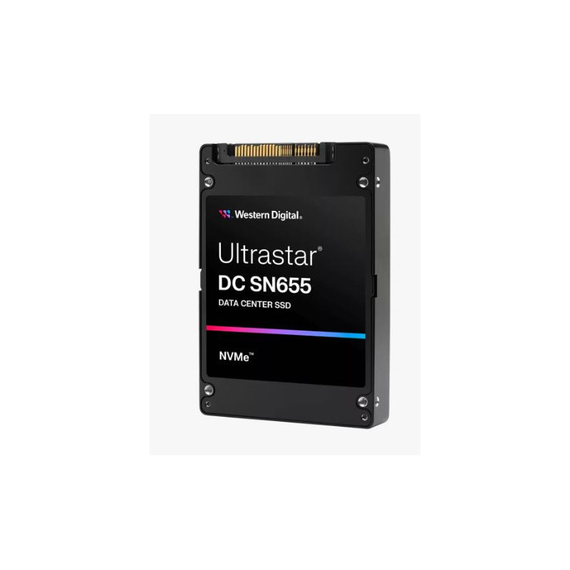 WD Ultrastar SN655/7,68TB/SSD/U 3.15/Čierna/5R
