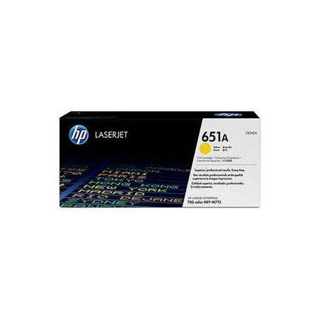 HP tlačová kazeta žltá, CE342A