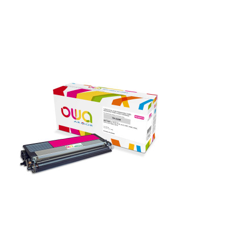 OWA Armor toner kompatibilný s Brother TN-320M, 1500st, červená/magenta