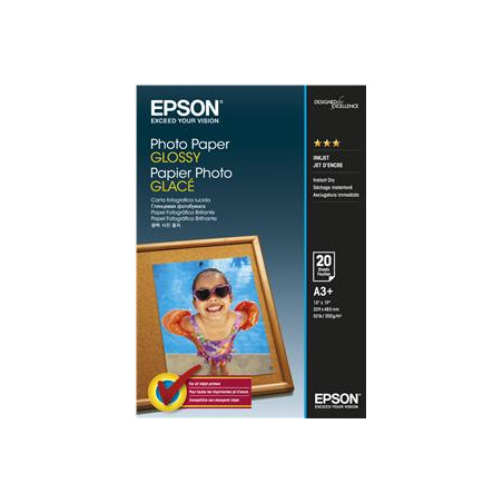 EPSON Photo Paper Glossy A3+ 20 listov