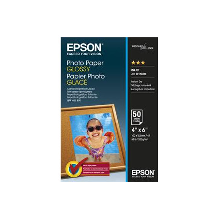 EPSON Photo Paper Glossy 10x15cm 50 listov