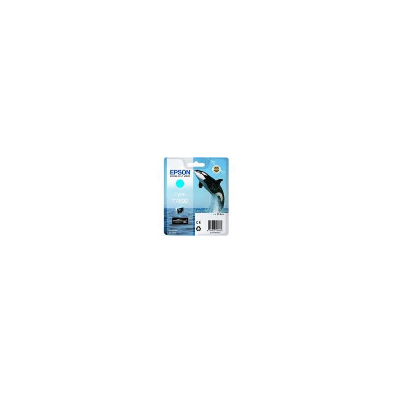 Epson T7602 Ink Cartridge Cyan