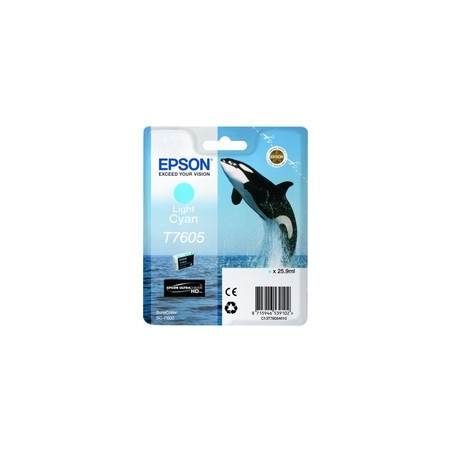 Epson T7605 Ink Cartridge Light Cyan