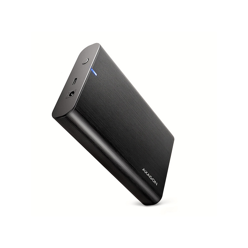 AXAGON EE35-A6C, USB-C 5Gbps - SATA 6G 3.5'' kovový RAW box, bezskrutkový
