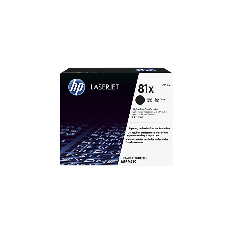HP 81X tlačová kazeta čierna veľká, CF281X