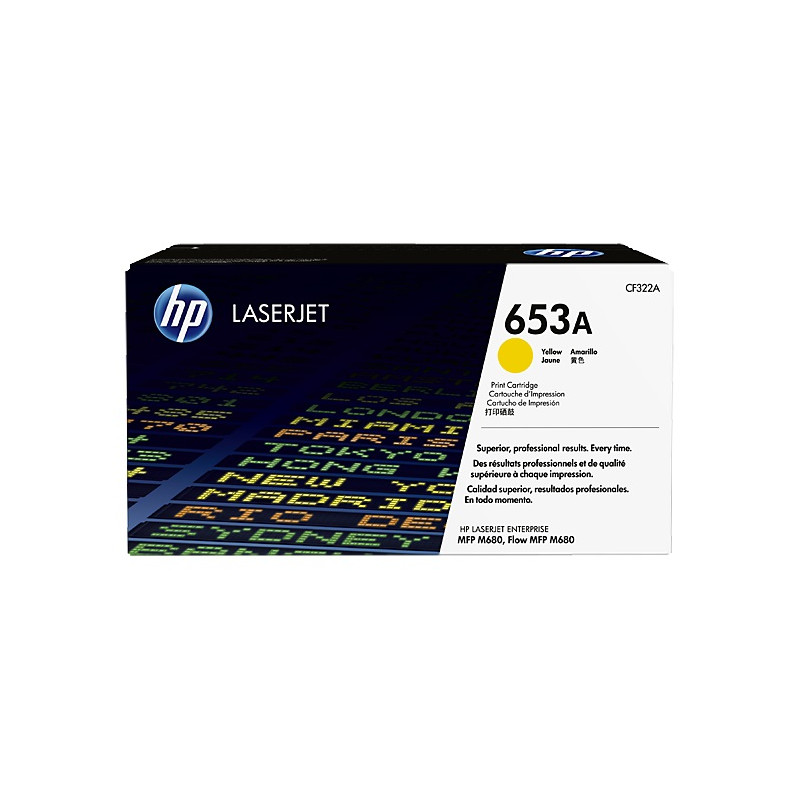 HP tlačová kazeta žltá, CF322A