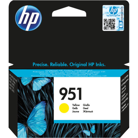HP 951 žltá atramentová kazeta, CN052AE