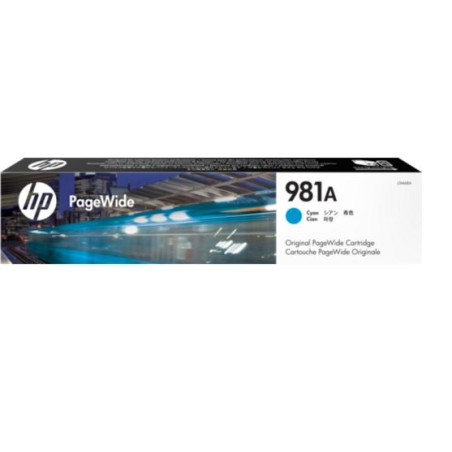 HP 981A - azúrová atramentová kazeta, J3M68A