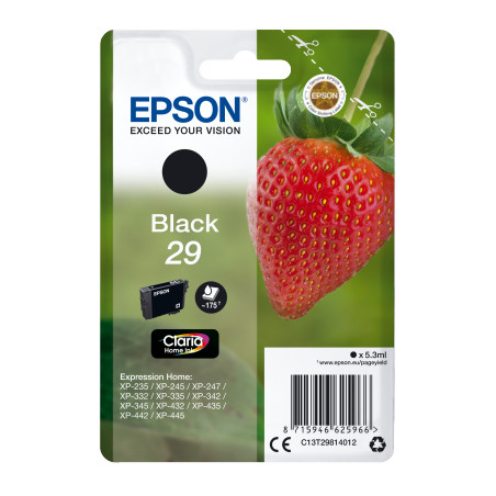 Epson Singlepack Black 29 Claria Home Ink