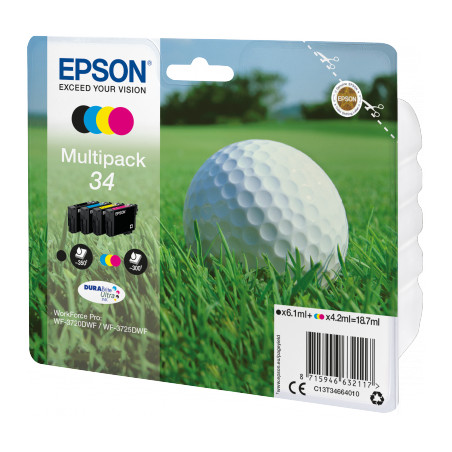 Epson Multipack 4-colours 34 DURABrite Ultra Ink