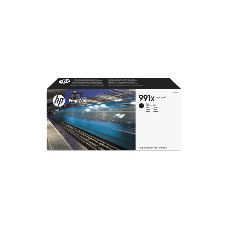 HP 991X High Yield čierna PageWide Cartrige, M0K02AE