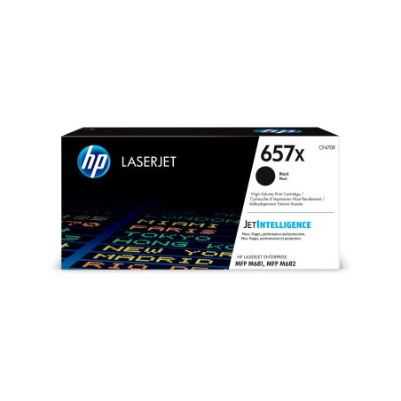 HP 657X High Yield čierna LJ Cartridge, CF470X