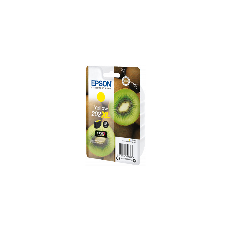 EPSON singlepack,Yellow 202XL,Premium Ink,XL