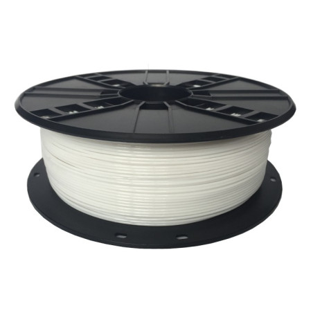 GEMBIRD Struna pre 3D tlač,PETG,1,75mm,1Kg,biela