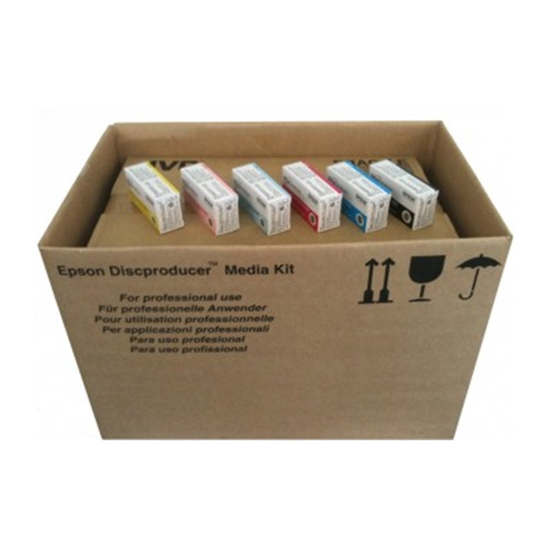 DVD-Mediakit DISCPR(900TY DVDs+1set Ink)vodeodolný