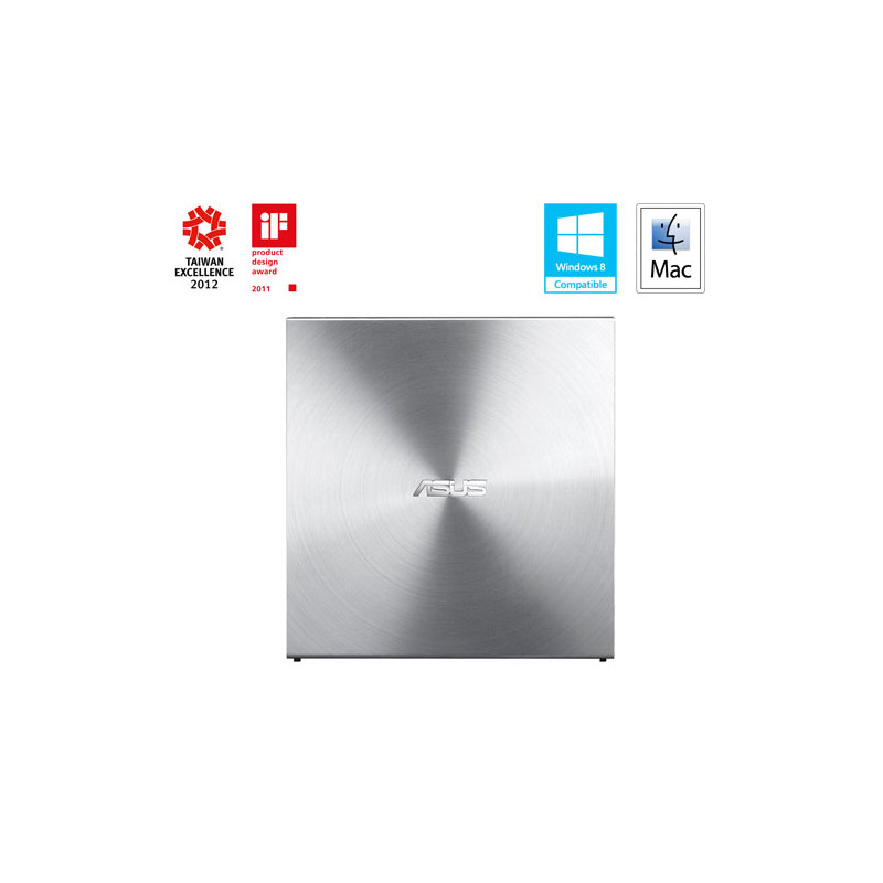ASUS SDRW-08U5S-U strieborná ultraslim DRW USB-A + softvér