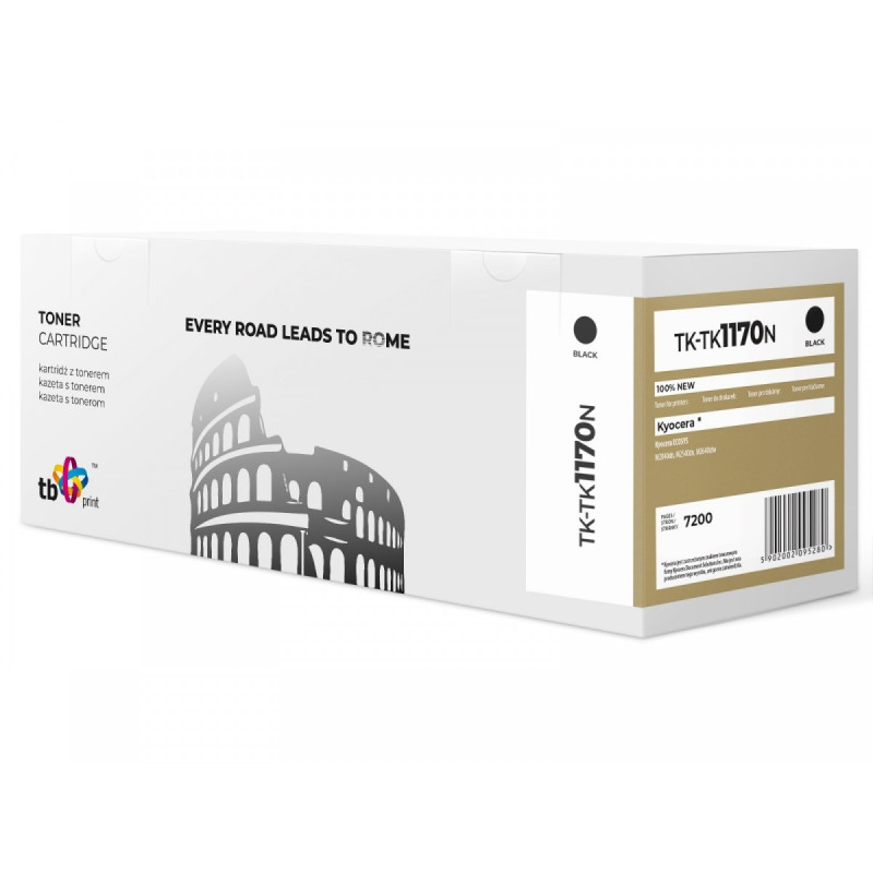 Toner TB kompatibilný s Kyocera TK-1170, Black