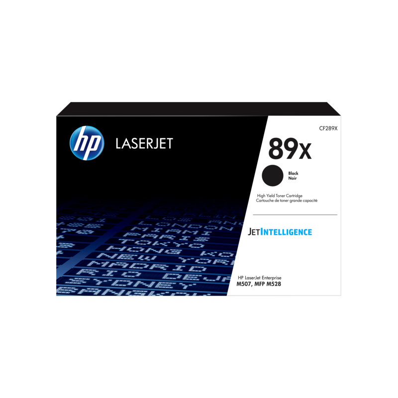HP 89X Black LaserJet Toner, CF289X