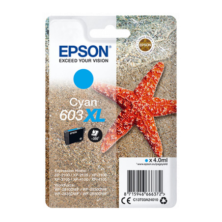 EPSON siglepack, Cyan 603XL