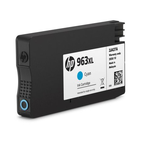 HP 963XL ink.  azúrová (3JA27AE)