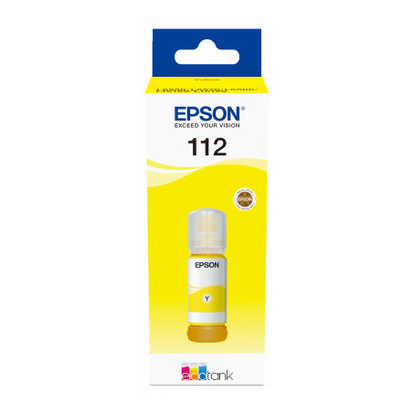 Epson 112 EcoTank Pigment Yellow ink bottle