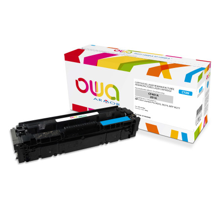 OWA Armor toner kompatibilný HP CF401A, 1400st, modrá/cyan