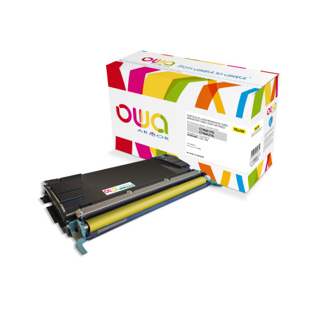 OWA Armor toner kompatibilný s Lexmark C746A1YG, 7000st, žltá/yellow
