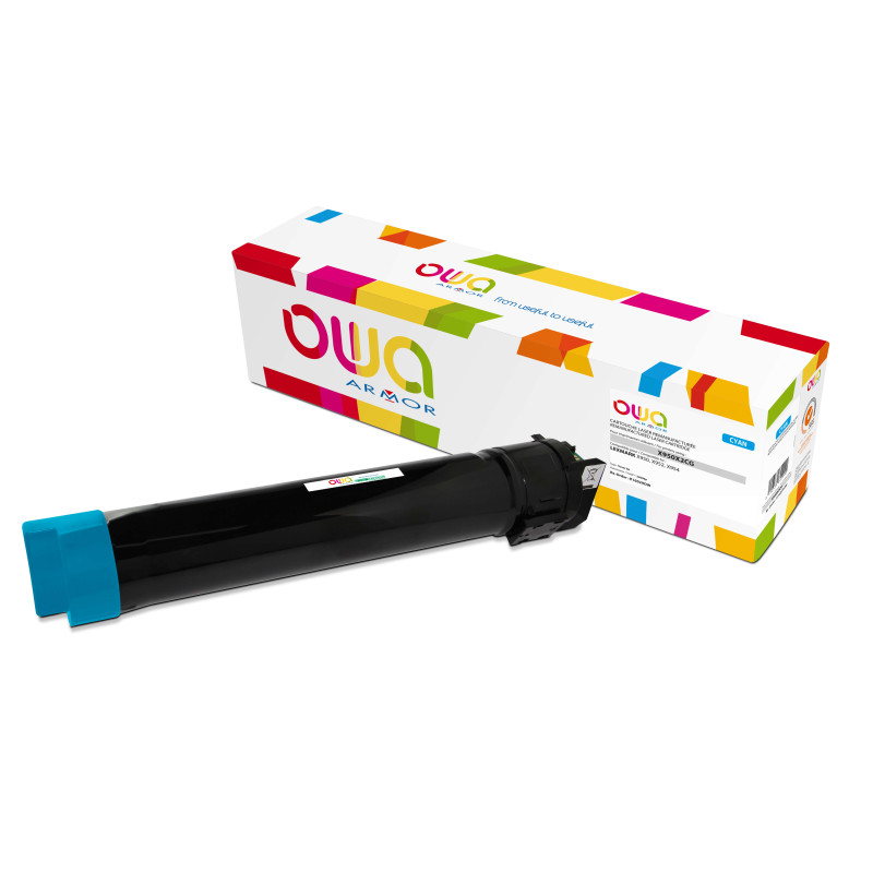 OWA Armor toner kompatibilný s Lexmark X950X2CG, 22000st, modrá/Cyan