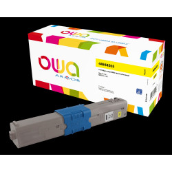 OWA Armor toner kompatibilný s OKI 44844505, 10000st, žltá/yellow