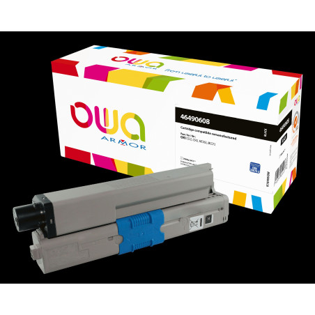 OWA Armor toner kompatibilný s OKI 46490608, 7000st, čierna/black