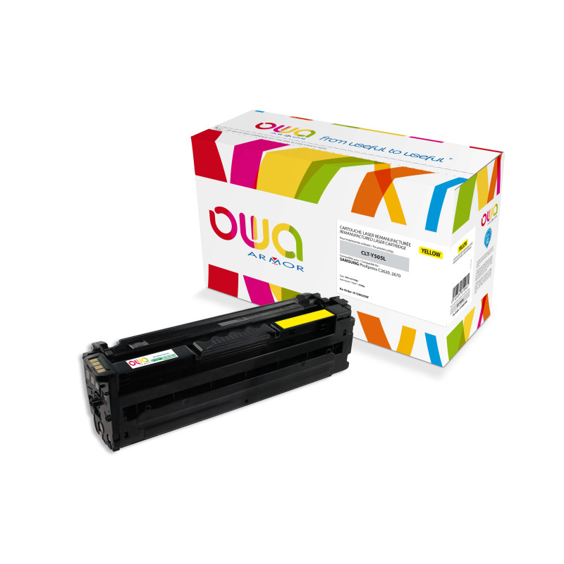 OWA Armor toner kompatibilný s Samsung CLTY505L, 3500st, žltá/yellow