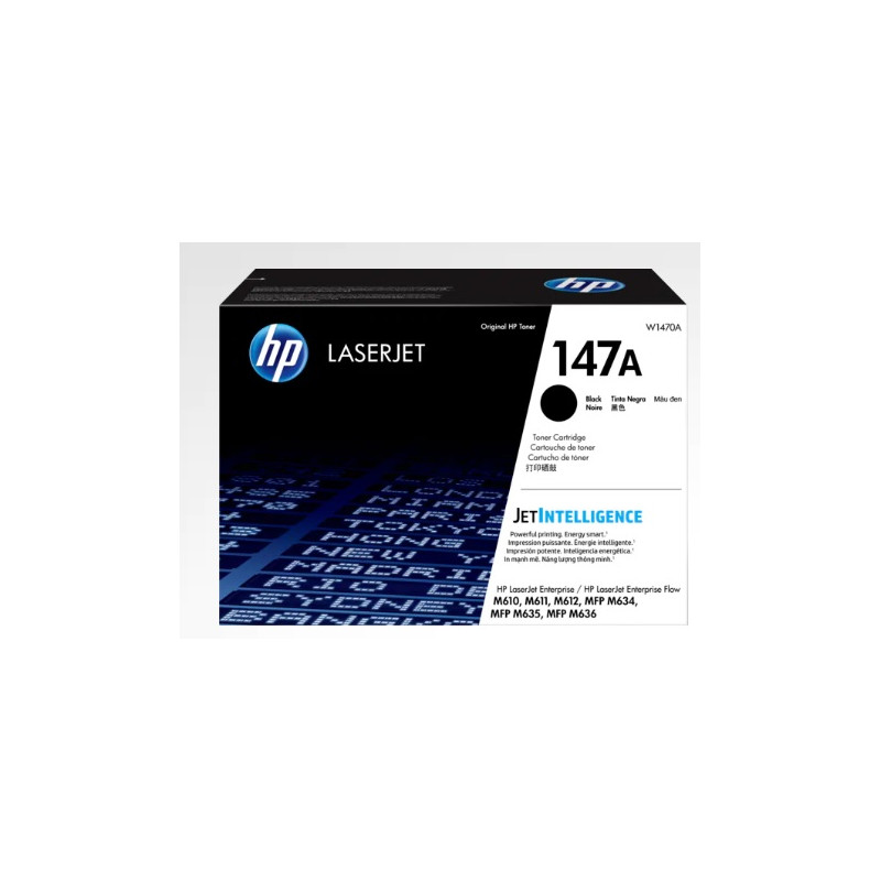 HP 147A LaserJet čierna tonerová kazeta, W1470A
