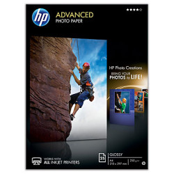 HP Advanced Photo Paper, lesk, 25 listov A4