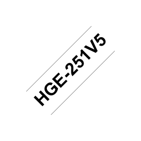 HGE-251, biela / čierna, 24 mm