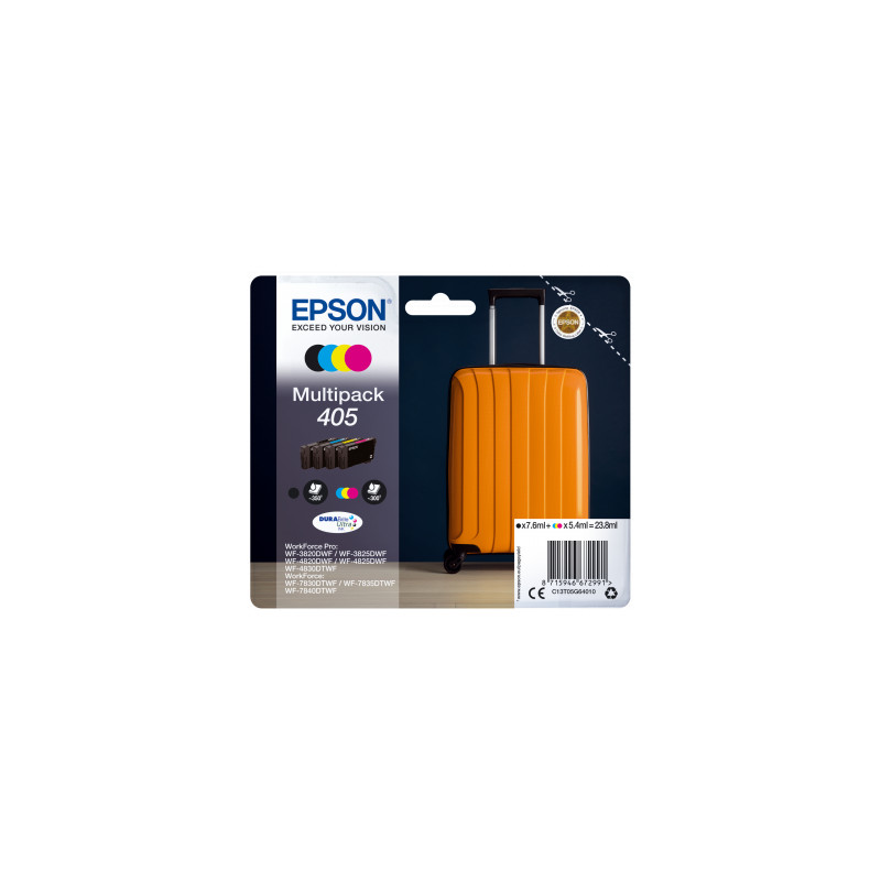 Epson Multipack 4 Colours 405 DURABrite Ultra Ink