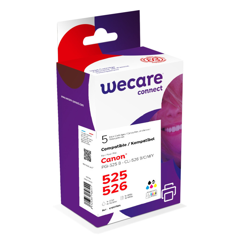 Armor ink-jet multipack Canon (PGi525/CLi526), CMYK