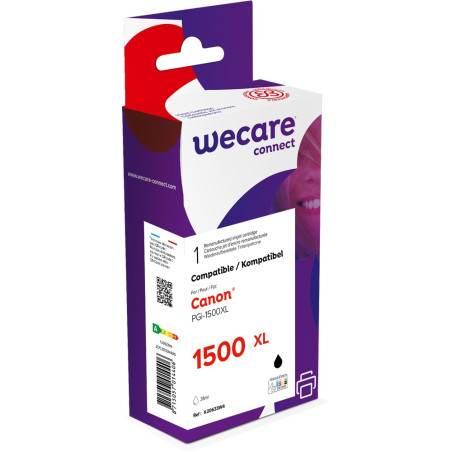 WECARE ARMOR ink pre CANON PGi-1500XLB,čierna/black