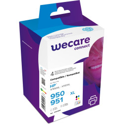 WECARE ARMOR ink sada kompatibilná s HP C2P43AE, CMYK/HC