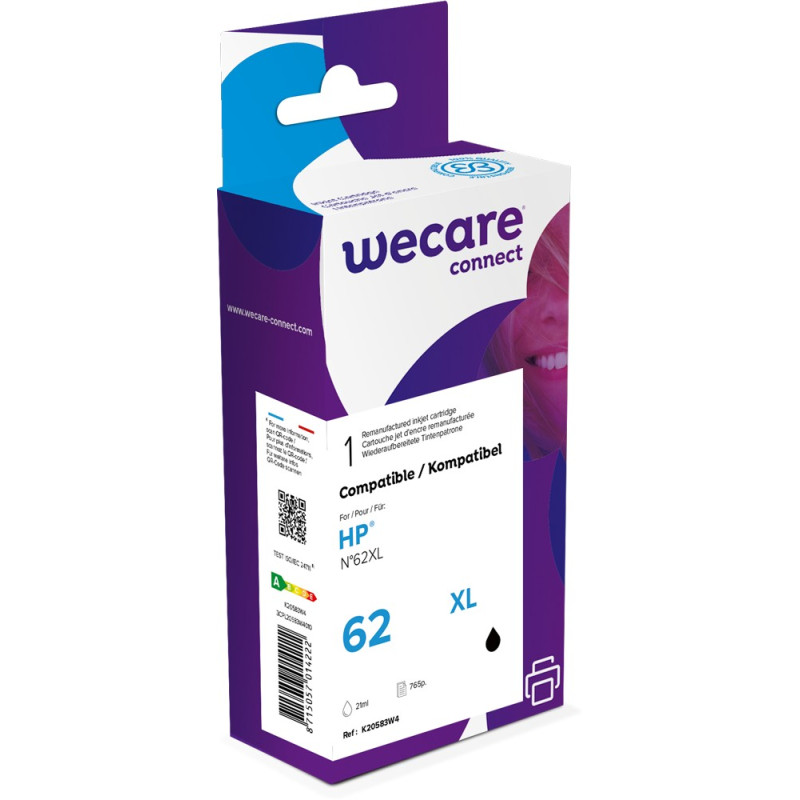 WECARE ARMOR ink kompatibilný s HP C2P05AE, čierna/black