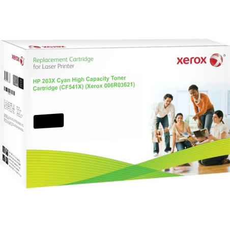 XEROX toner kompat. s HP CF541X - 203X, 2 500 str, cy