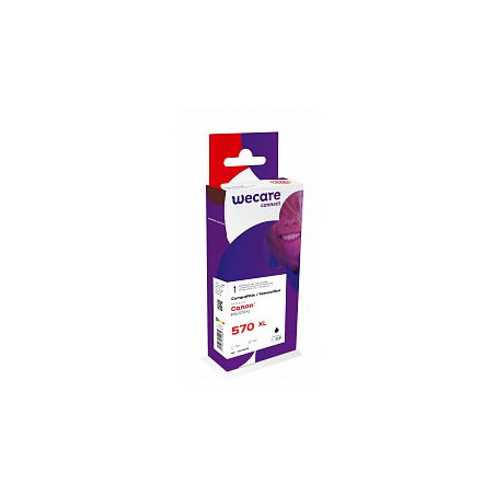 WECARE ARMOR ink kompatibilný s CANON PGi-570XLBK, čierna/black pigm.