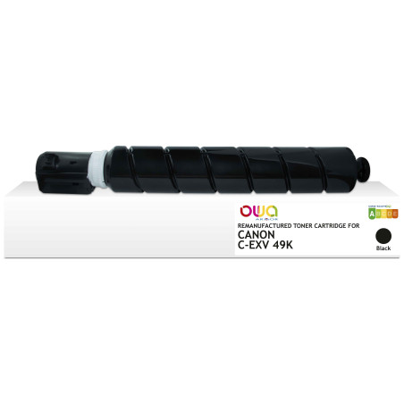 OWA Armor toner kompatibilný s Canon C-EXV49K, 36000st, čierna/black