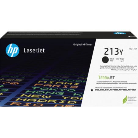 HP W2130Y, čierny toner. kazeta HP LaserJet 213Y