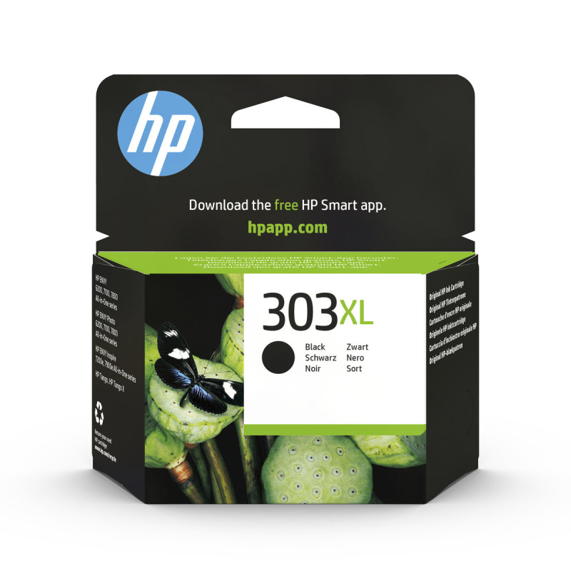 HP 303 čierna náplň, T6N04AE