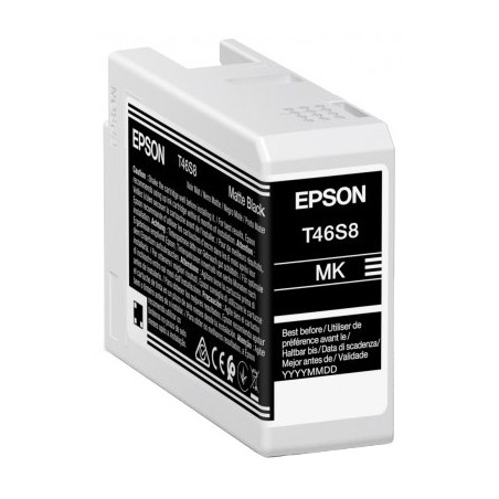 Epson Singlepack Matte Black T46S8 Ultrachrome