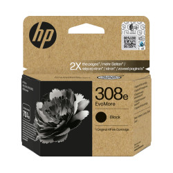HP 308e ink. náplň EvoMore čierna, 7FP22UE